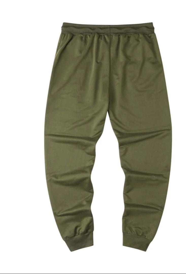 Men Solid Drawstring Waist Sweatpants - styleflea