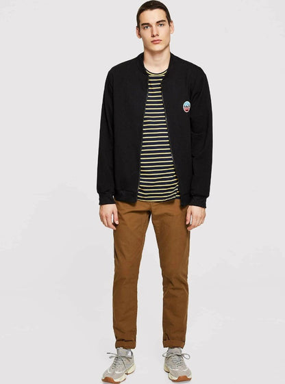 Men Zip Up Pocket Letter Jacket - styleflea