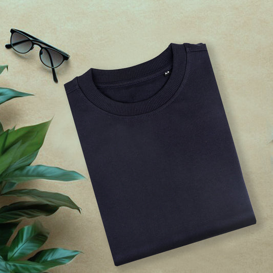 Navy Blue Oversized T-Shirt