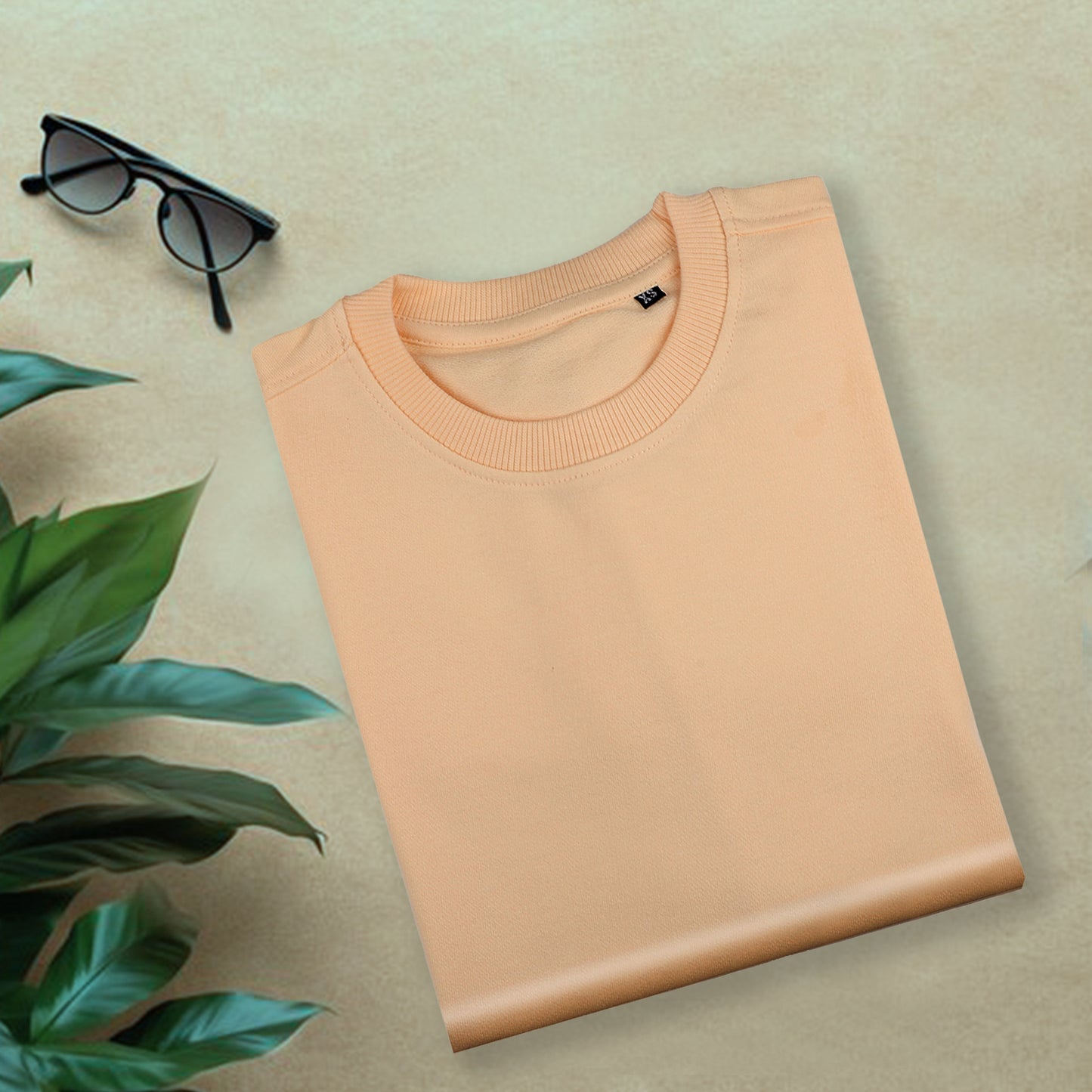 Light Peach Oversized T-Shirt